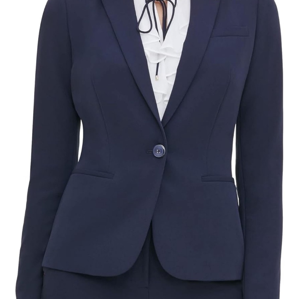 Tommy Hilfiger Women's Blazer – Business Jacket with Flattering Fit